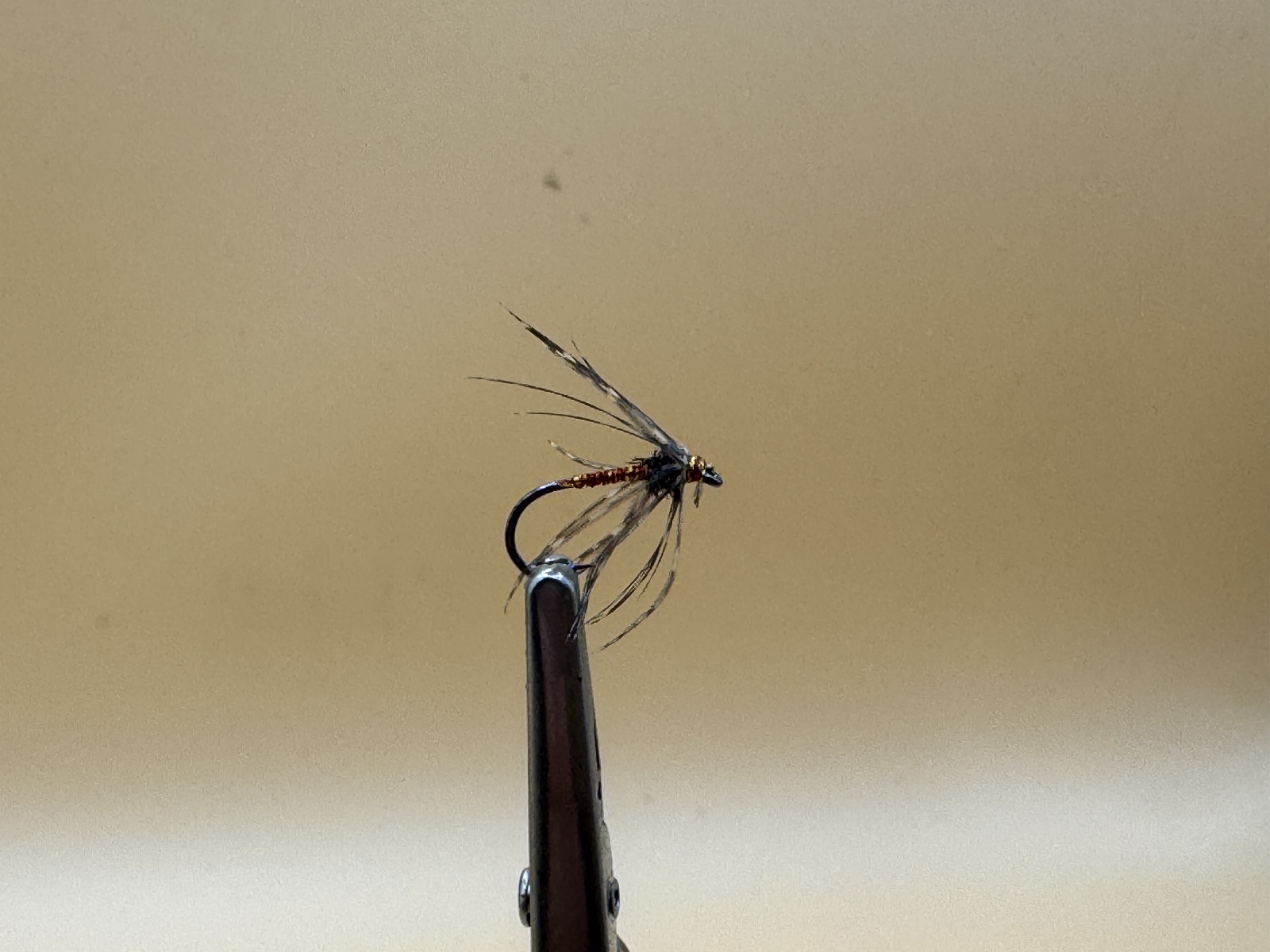 Big J’s Perdrix et Orange “Partridge & Orange Variant ” fly pattern tied by Anthony Falgout