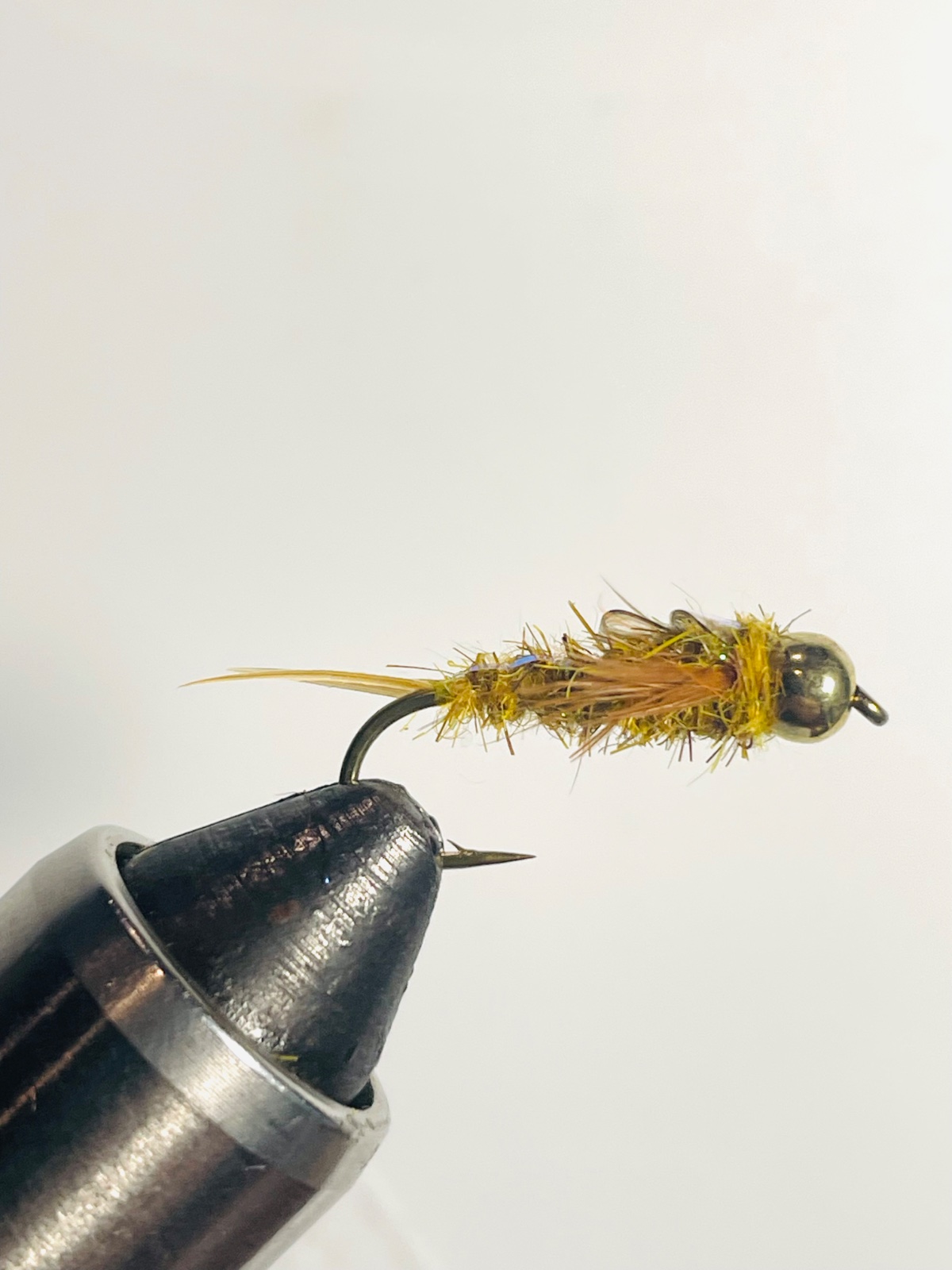 Barr’s Tungstone, Golden Stonefly fly pattern tied by Brent Jones