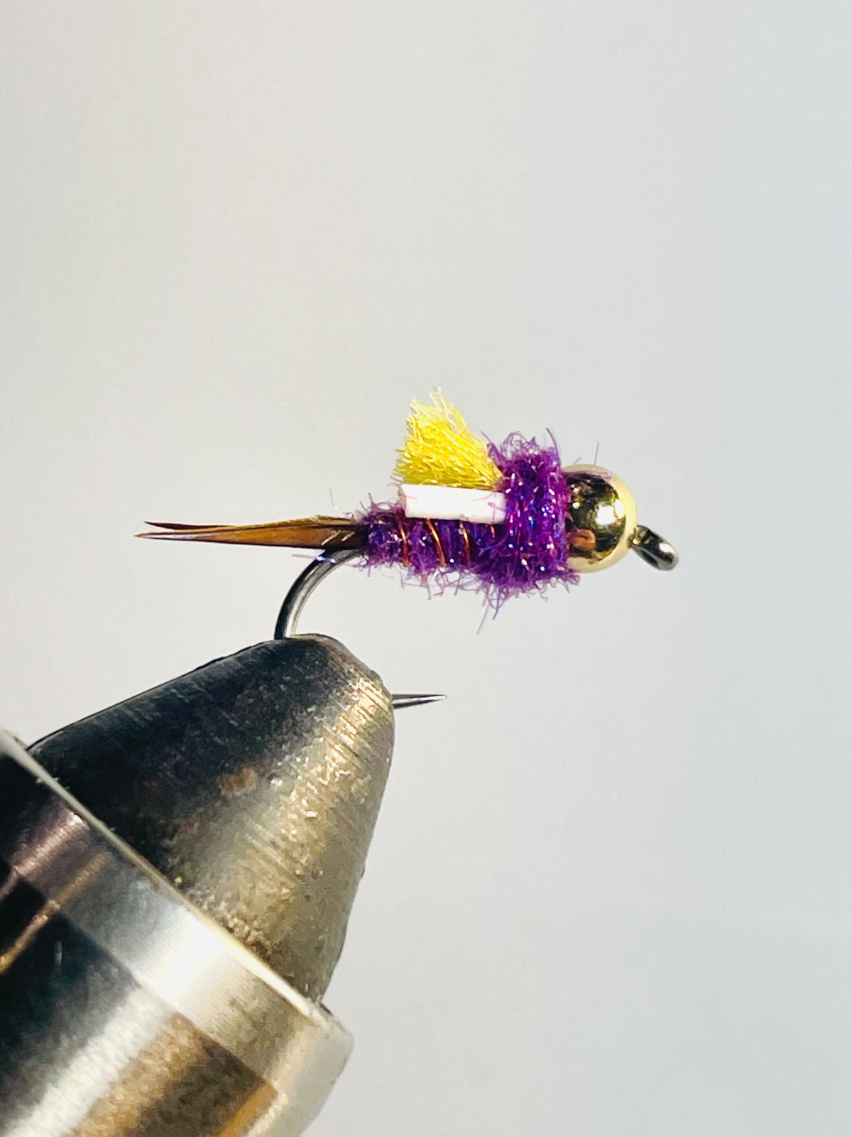 Rubber Legged Psycho Prince fly pattern tied by Brent Jones