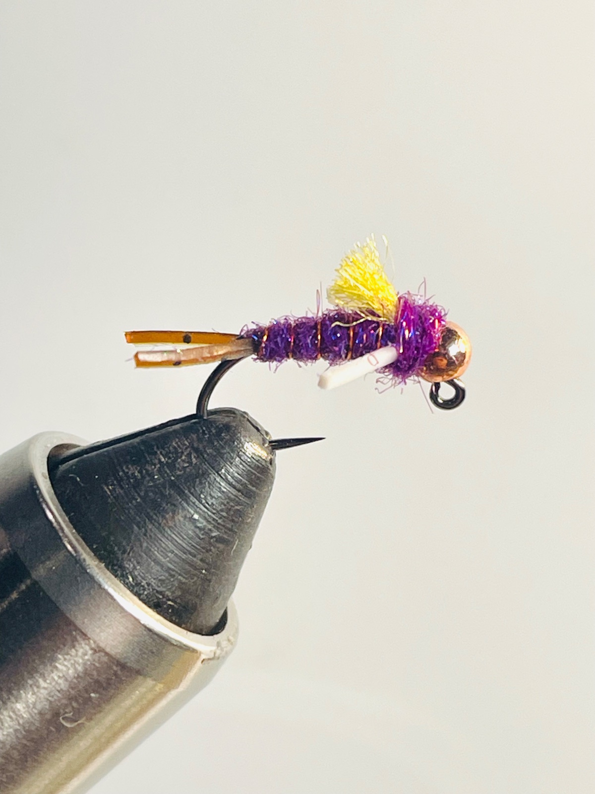 Psycho Prince Jig, Skirt Tail & Legs fly pattern tied by Brent Jones