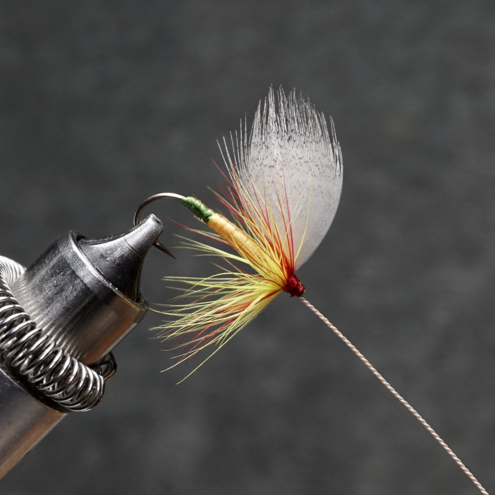 Sunset fly pattern tied by Christian Andrews