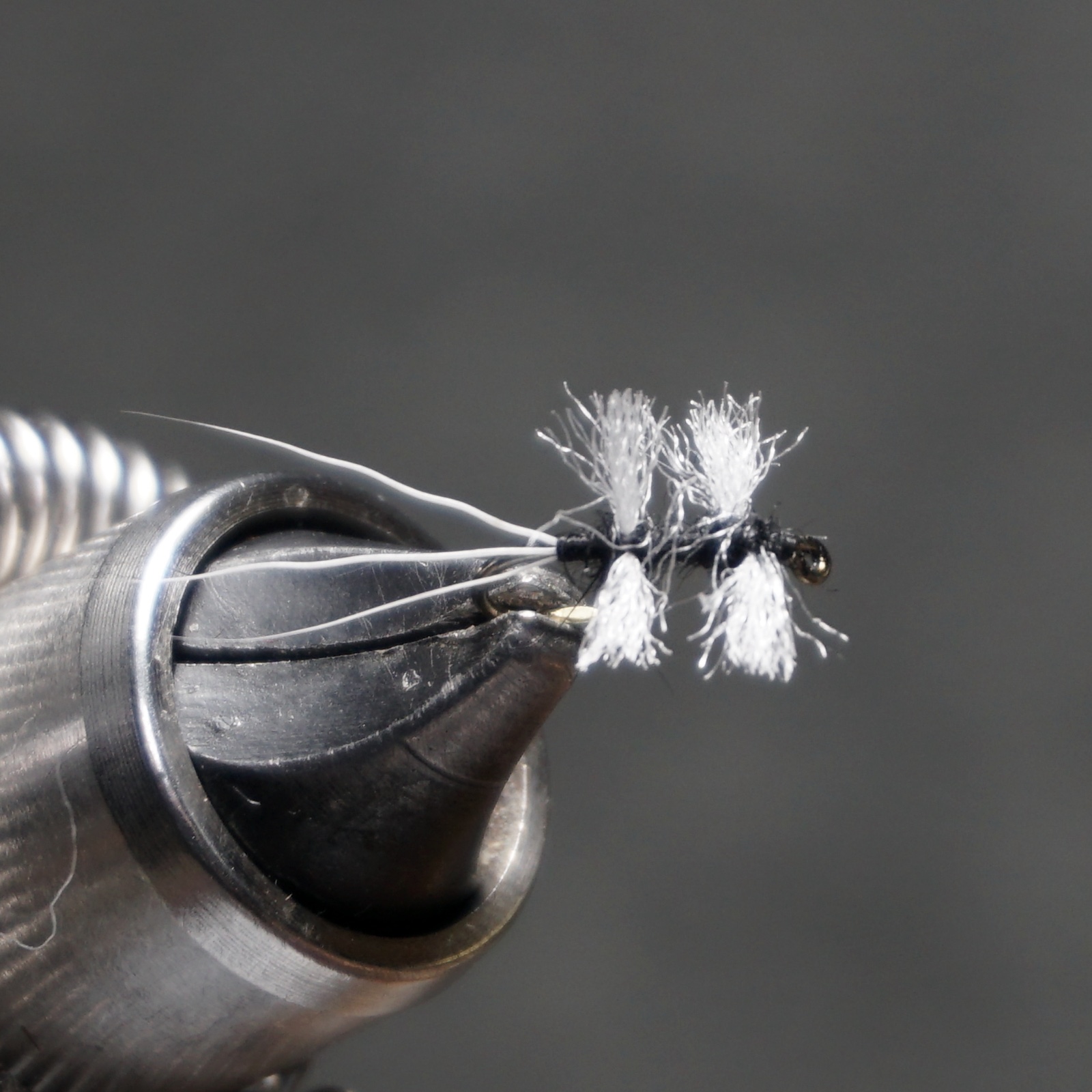 Double Trico Spinner fly pattern tied by Christian Andrews